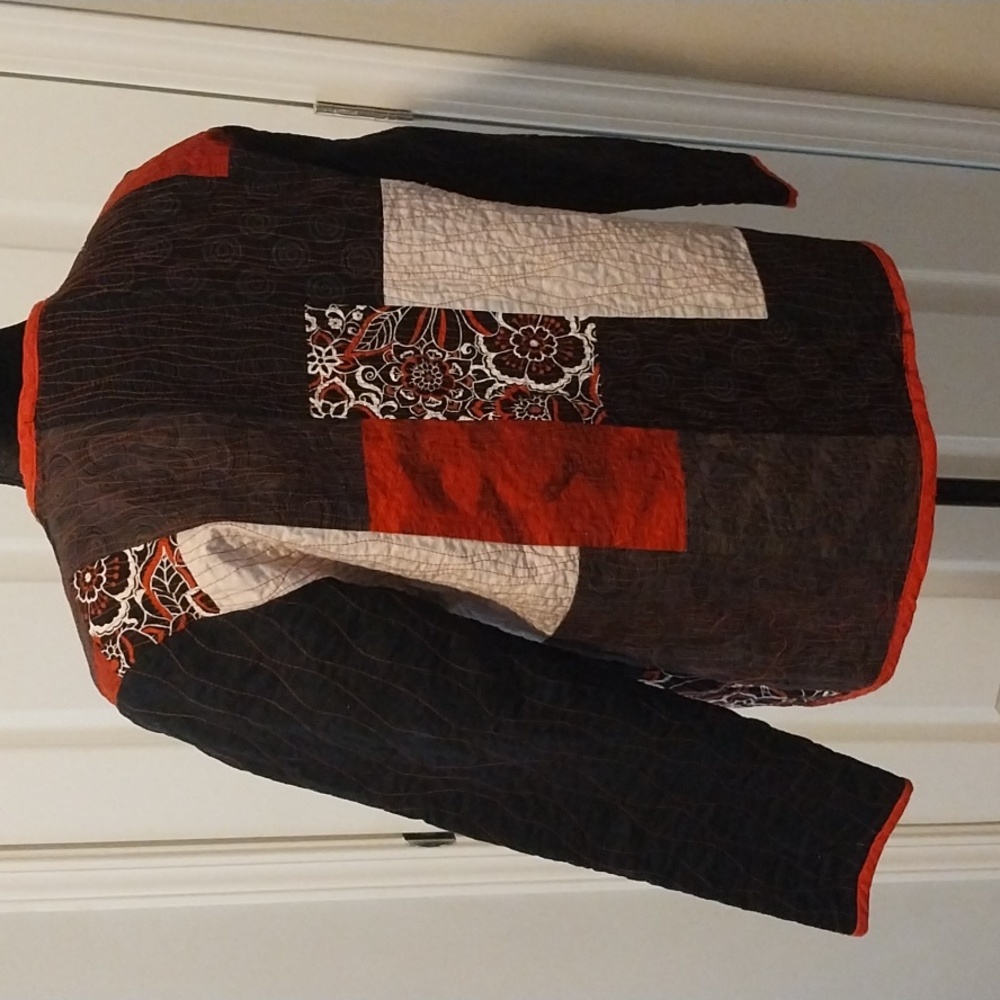 Handmade quilted jacket - Picture 4 of 5